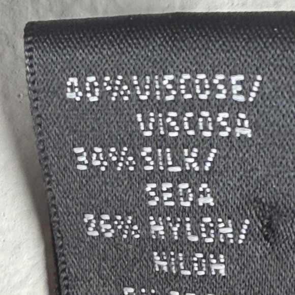 August Silk Women XL Navy Knit Top Crew Neck Sleeveless Sweater Vest Silk Blend - Picture 4 of 7